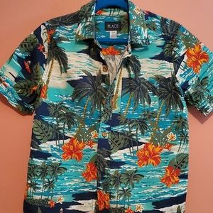 Hawaiian Style Boys Shirt